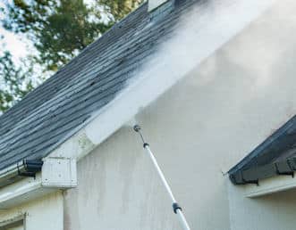 Power Washing Gutters & Fascias